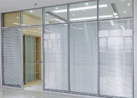 Fleckenlose Büro-Glaswand-Trennwände abmontierbar mit Aluminiumrahmen