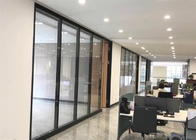 Abmontierbarer Büro-Glaswand-Trennwand-Boden zum Decken-Raum-Teiler mit Tür