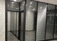 Doppelte Glaswand-Trennwand milderte Glas für Büro-Glasaufteilungsentwurf