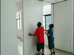 OEM Aluminiumrahmen Bewegliche Trennwände Akustische Schiebe-Falttrennwand