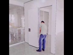 Feuerdichte klappbare Trennwände aus Holz und Aluminium