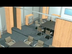 OEM ODM Hochflexible bewegliche Trennwände Schiebe-Schalldichtraum-Teiler