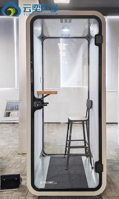 Einzelsitzender Büro-Treffstand mit Computer-Schreibtisch für Privatbeschäftigung