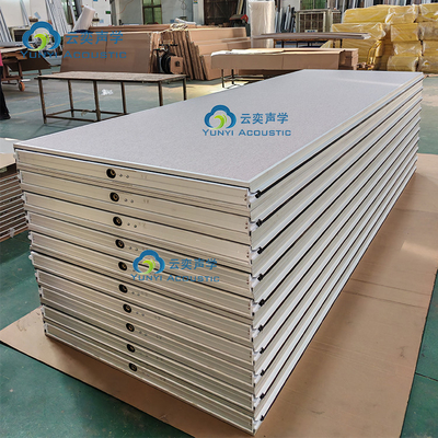 Gewebe überzogen Hängekammer Trennscheibe / Aluminium Mdf Bewegliche Bürodelungen für Büroräume