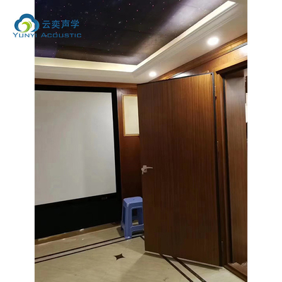 Geräuschdämmung Tür Schalldämmung Tür für Studio STC 50dB Akustik Tür für Heimtheater Kino Master Room Hotelzimmer
