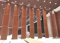 Gleitendes Trennwand-dekoratives Aluminiuminnenfunktionelles mit 100mm Platten-Stärke