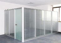 Büro-Fach-Glas ummauert halbhohen modernen Raum-Teiler