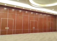 Akustische hölzerne faltende Trennwand-einfache Installation für Konferenzzimmer