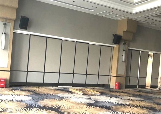 Konferenz Schalldicht Schiebe-Hängekammer Trennwände Stoff Abdeckung