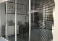 Soem-ODM-Aluminiumglasbüro-Fach mit Vorhang-Glasbüro-Tür