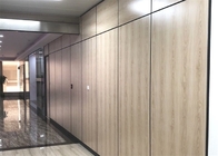 Anodisierte Büro-hölzerne Fach-abmontierbare Wand-Systeme