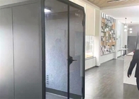 Doppelter Personen-akustischer Büro-Aluminiumstand-schalldichte treffende Hülsen