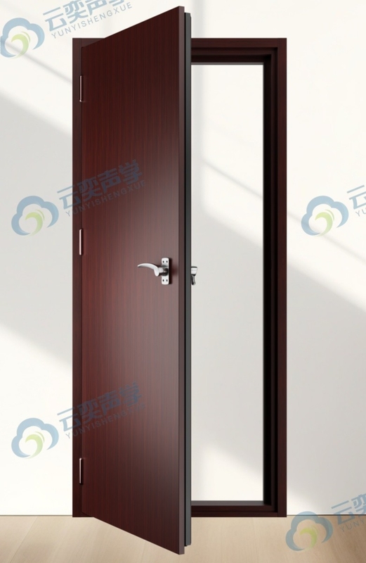 Linke innere Öffnung Schallschutztür H2165*W842*70 mm zur Geräuschreduktion und Privatsphäre