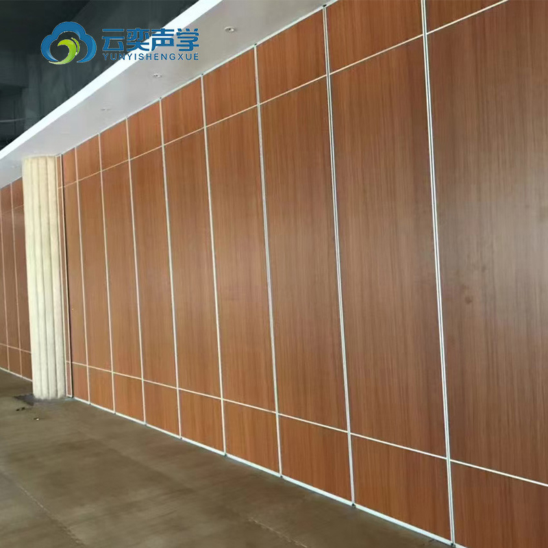 Einfache Installation Hängekammer Trennwand MDF Trennwand für doppelte und einzelne Taschentüren
