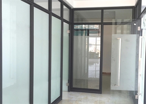 Büro-Glaswand-Trennwand-solide Beweis-Glas-Wand für Büro